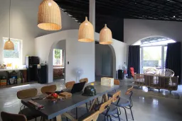 Phòng ăn - Villa Tiểu Cần Trà Vinh - Phong cách Rustic 