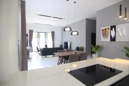 Phòng khách, Phòng ăn - Villa Nhơn Trạch Đồng Nai - Phong cách Minimalist 