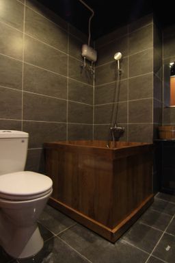 Phòng tắm - Căn hộ Sky9 Quận 9 - Phong cách Industrial + Japandi 
