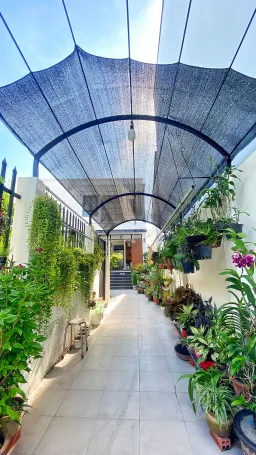Sân vườn - Nhà phố Quận 8 - Phong cách Modern 