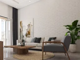 Phòng khách - Nhà vườn Bảo Lộc - Phong cách Modern 