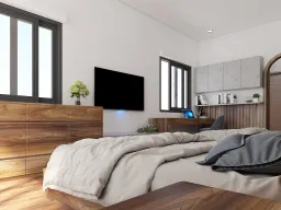 Phòng ngủ - Nhà vườn Bảo Lộc - Phong cách Modern 