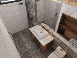 Phòng tắm - Nhà vườn Bảo Lộc - Phong cách Modern 