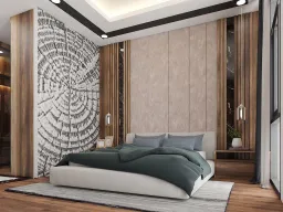 Phòng ngủ - Nhà phố Quận 4 - Phong cách Modern 