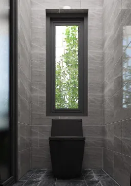 Phòng tắm - Nhà phố Quận 4 - Phong cách Modern 
