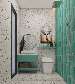 Phòng tắm - Nhà phố Quận 4 - Phong cách Modern 