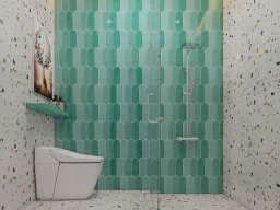 Phòng tắm - Nhà phố Quận 4 - Phong cách Modern 