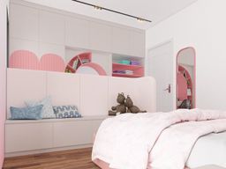 Phòng ngủ - Nhà phố Quận 4 - Phong cách Modern 