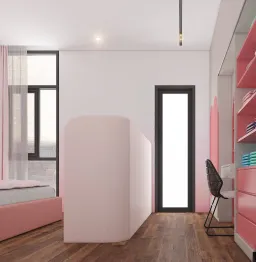 Phòng ngủ - Nhà phố Quận 4 - Phong cách Modern 