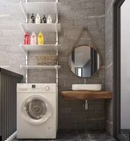 Phòng giặt - Nhà phố Quận 4 - Phong cách Modern 