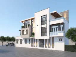 Ngoại cảnh - Nhà phố Gò Vấp - Phong cách Modern 