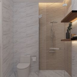 Phòng tắm - Nhà phố Nine South - Phong cách Modern 