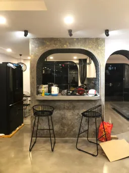 Quầy bar - Căn hộ Quận 10 - Phong cách Modern 