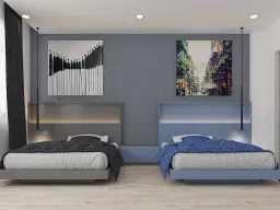 Phòng ngủ - Nhà phố quận Thủ Đức - Phong cách Modern 