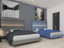 Phòng ngủ - Nhà phố quận Thủ Đức - Phong cách Modern 