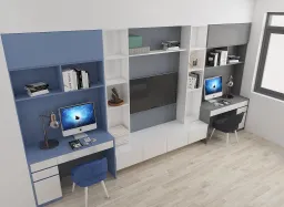Phòng làm việc - Nhà phố quận Thủ Đức - Phong cách Modern 