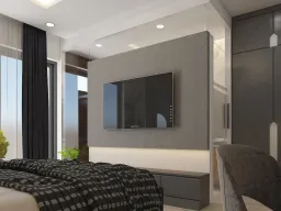 Phòng ngủ - Nhà phố quận Thủ Đức - Phong cách Modern 