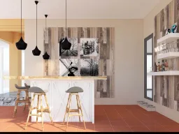 Quầy bar - Biệt thự Century Quận 12 - Phong cách Modern 