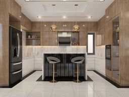 Phòng bếp - Biệt thự Century Quận 12 - Phong cách Modern 