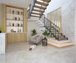 Góc thư giãn - Nhà phố Tân Phú - Phong cách Modern + Scandinavian 