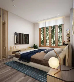 Phòng ngủ - Nhà phố Tân Phú - Phong cách Modern + Scandinavian 