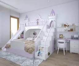 Phòng cho bé - Nhà phố Tân Phú - Phong cách Modern + Scandinavian 