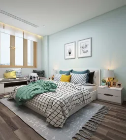 Phòng ngủ - Nhà phố Tân Phú - Phong cách Modern + Scandinavian 