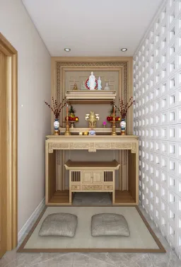 Phòng thờ - Nhà phố Tân Phú - Phong cách Modern + Scandinavian 