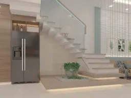 Cầu thang - Nhà phố Quận Bình Thạnh - Phong cách Scandinavian + Modern 