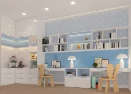 Phòng cho bé - Nhà phố Quận Bình Thạnh - Phong cách Scandinavian + Modern 