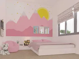 Phòng cho bé - Nhà phố Quận Bình Thạnh - Phong cách Scandinavian + Modern 
