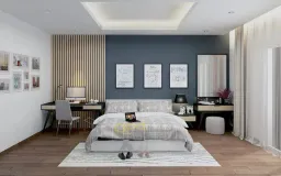 Phòng ngủ - Biệt thự Quận Tân Bình - Phong cách Modern 