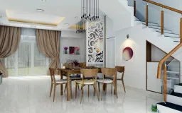 Phòng ăn - Biệt thự Quận Tân Bình - Phong cách Modern 
