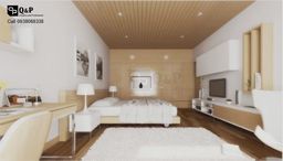 Phòng ngủ - Biệt thự Buôn Mê Thuột Đăk Lăk - Phong cách Scandinavian 