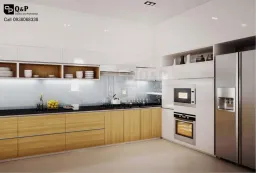 Phòng bếp - Biệt thự Buôn Mê Thuột Đăk Lăk - Phong cách Scandinavian 