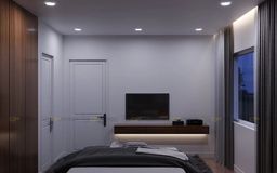 Phòng ngủ - Căn hộ Vinhomes Grand Park Q.9 - Phong cách Modern 