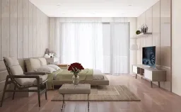 Phòng ngủ - Căn hộ Penthouse Trần Bình Trọng Quận 5 - Phong cách Modern 