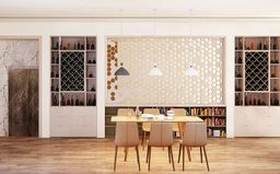 Phòng ăn - Căn hộ Penthouse Trần Bình Trọng Quận 5 - Phong cách Modern 