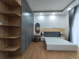 Phòng ngủ - Nhà phố 1 trệt 1 lầu - Phong cách Modern + Color Block 
