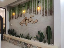 Nhà phố 1 trệt 1 lầu - Phong cách Modern + Color Block