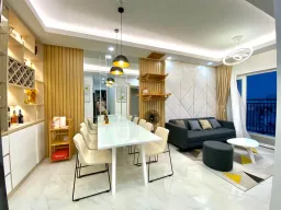 Phòng khách, Phòng ăn - Căn hộ Richmond Quận Bình Thạnh - Phong cách Modern 
