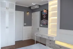 Phòng ngủ - Căn hộ Palm Heights Quận 2 - Phong cách Neo Classic 
