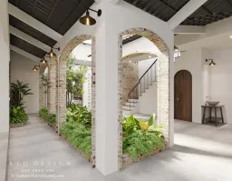 Nhà phố Bình Phước - Phong cách Indochine