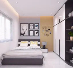 Phòng ngủ - Nhà phố liền kề Park Riverside Quận 9 - Phong cách Modern 