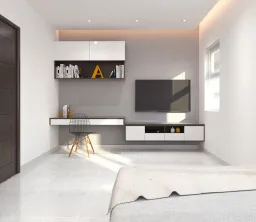 Phòng ngủ - Nhà phố liền kề Park Riverside Quận 9 - Phong cách Modern 