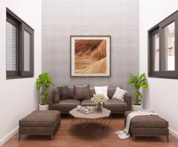 Phòng khách - Nhà Phố Cát Lái Quận 2 - Phong cách Modern 