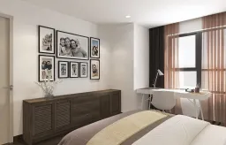 Phòng ngủ - Căn hộ Masteri Thảo Điền Quận 2 - Phong cách Neo Classic 