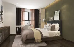 Phòng ngủ - Căn hộ Masteri Thảo Điền Quận 2 - Phong cách Neo Classic 