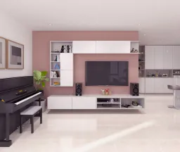 Phòng khách - Căn hộ Horizon Quận 1 - Phong cách Modern 