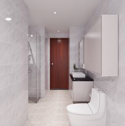 Phòng tắm - Căn hộ Horizon Quận 1 - Phong cách Modern 